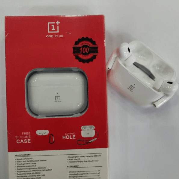 One Plus Airpods Pro With FREE CASE - Image 2