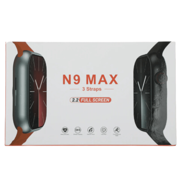 N9 Max Smartwatch with 3 Straps - Image 5